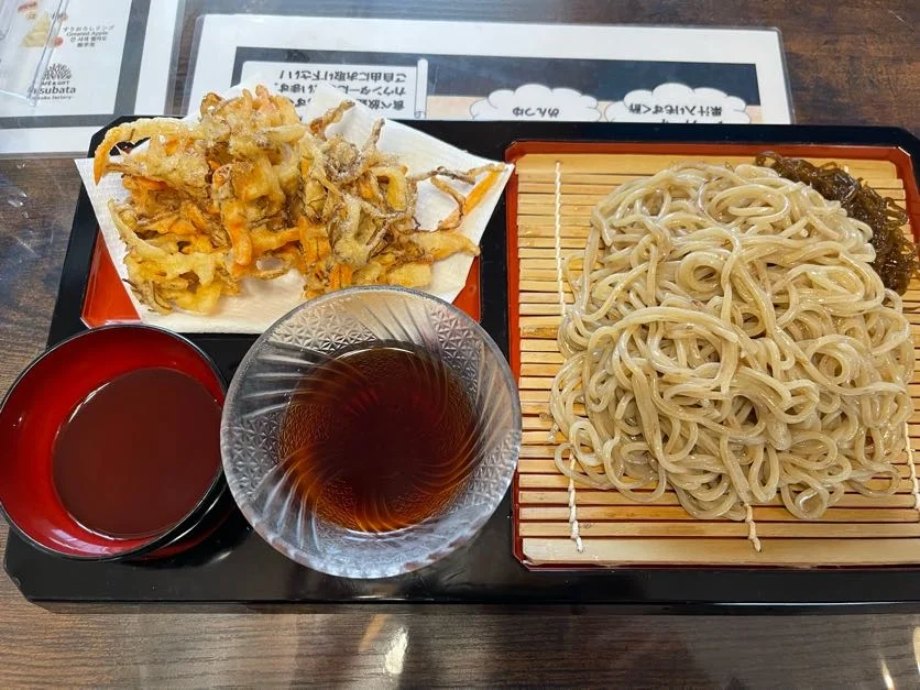 もずく麺屋んつばたのざる膳